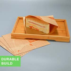 Greaseproof Paper <b>Bag</b> Food Grade Packaging for French Fries Pizza <b>Potato</b> Chips with OEM TOP Logo - Product Image 4