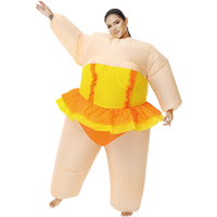 Costume de mascotte gonflable amusant pour Halloween, Diwali, la remise des diplômes et les fêtes de Noël, avec polyester 190T