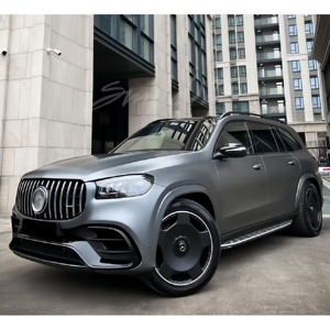 Convient pour <span class=keywords><strong>Mercedes</strong></span> Benz GL X166, modèle X167 GLS63 <span class=keywords><strong>AMG</strong></span> amélioré, ensemble de pare-chocs avant - Product Image 4