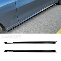 Para BMW Serie 4 Coupé G22 G23 M Sport 2020+ Alerón Lateral de Coche, Difusor, Pieza de Tuning, Divisor de Faldón Lateral