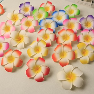 YOPIN-546 Fiori di Frangipani all'Ingrosso Stile Hawaiano 5-9CM Multicolore per Decorazioni Matrimoni e Feste in Spiaggia - Product Image 6