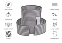 Faja de Soporte Lumbar y Abdominal 2 en 1 para Posparto, Cinturón de Soporte Abdominal para el Cuidado Posnatal