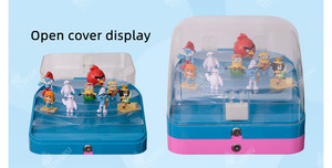 Rõ ràng màu sắc nhỏ Máy bán hàng tự động đồng xu-hoạt động gotcha đồ chơi nhà phân phối với đầy màu sắc viên nang sản phẩm ban đầu thể loại - Product Image 2