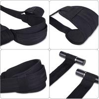 Kit de bondage BDSM pour couples adultes avec sangles réglables, balançoire d'amour rotative à 360 degrés, vente en gros