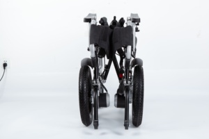 <span class=keywords><strong>Silla</strong></span> <span class=keywords><strong>de</strong></span> Ruedas Eléctrica Plegable Ligera para Viajes con Motor Potente, Frenado Seguro y Conducción Suave - Product Image 2