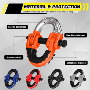 AMBITION Paquete <span class=keywords><strong>de</strong></span> 2 Conectores <span class=keywords><strong>de</strong></span> Cadena <span class=keywords><strong>de</strong></span> Seguridad Personalizados ODM/OEM <span class=keywords><strong>de</strong></span> Alta Calidad y Bajo <span class=keywords><strong>Precio</strong></span>, Eslabón <span class=keywords><strong>de</strong></span> Enganche <span class=keywords><strong>de</strong></span> Remolque, Acoplamiento Hammerlock - Product Image 4