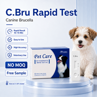 Prueba Rápida Veterinaria de Antígeno del Coronavirus Canino (CCV Ag), Fácil de Usar, Lectura Clara