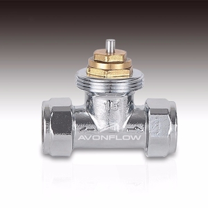 Vanne anti-retour AVONFLOW pour systèmes CVC, vanne thermostatique droite pour radiateur - Product Image 6