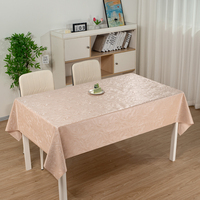 Nappe en PVC gaufré blanc nacré RNPT, imperméable, protection de table en vinyle, résistante à l'huile, facile à nettoyer, décoration intérieure