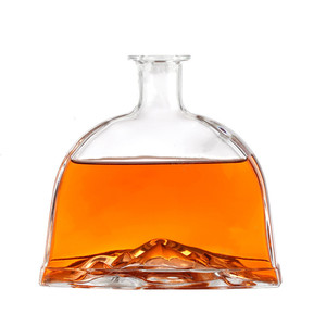 Botella de vidrio de uso general de 750ml para fabricantes al por mayor, polvo blanco, marca multifuncional para Brandy Xo, whisky, ron, ginebra - Product Image 5