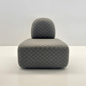 Sillón de Madera Maciza con Tapicería de Alta Calidad, Sillón de Descanso, Sofá Individual para Sala de Estar o Dormitorio, Colores Personalizables - Product Image 5