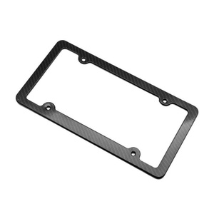 Factory Direct Customized Size Carbon Fiber Aluminum Alloy <b>Car</b> <b>Number</b> License <b>Plate</b> Frame License <b>Plate</b> <b>Holder</b> - Product Image 3