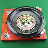 Trink spiel 16 Zoll Professional Roulette Wheel Game Set l Casino Roulette