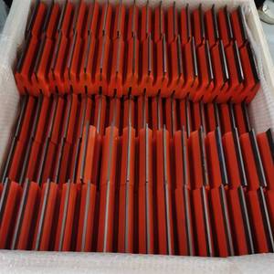 Tùy chỉnh đúc đường ống chọc Urethane sạch <span class=keywords><strong>PU</strong></span> scraper cho băng tải - Product Image 5