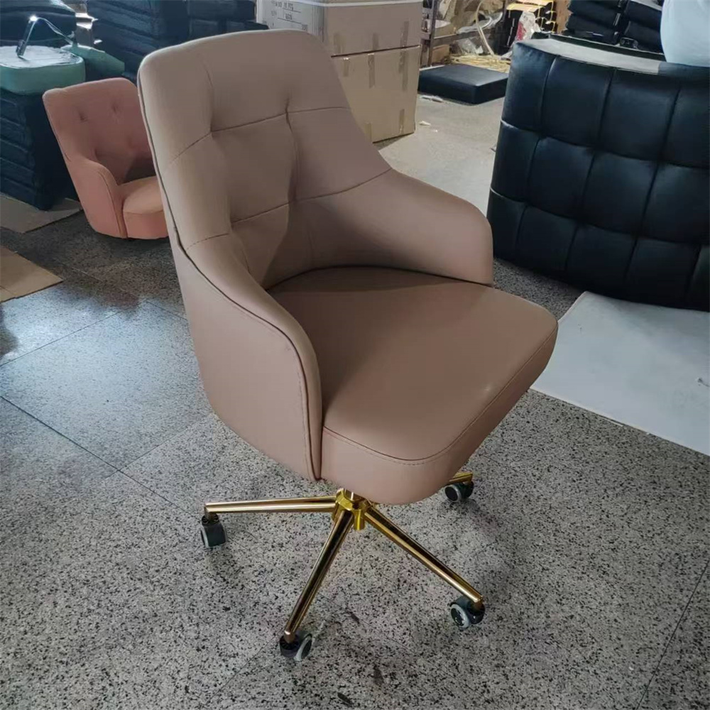 pedicure stool chair beige gold