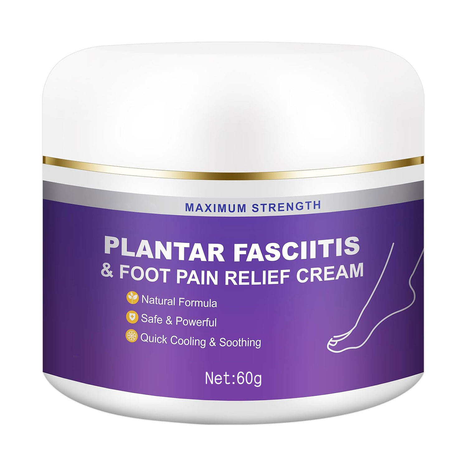 Crema da massaggio per dolori articolari al tallone