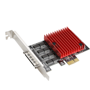 Nhà máy trực tiếp 8-Port RS232 <span class=keywords><strong>PCI</strong></span> Express nối tiếp thẻ 8 nối tiếp mở rộng thẻ phụ kiện máy tính khác - Product Image 2