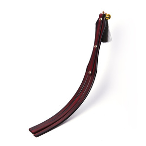 ไม้พายหนังแท้แบบแยกสีน้ำตาลอุปกรณ์ตบสำหรับคู่รักผู้ใหญ่ - Product Image 5