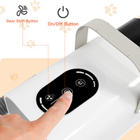 Kit de Aseo para Mascotas 9 en 1 con Succión de 13 kPa, Termostato Inteligente, Panel Táctil LED, Secador de Pelo para Perros y Gatos de 2.2 L, Silencioso, con Cortadora