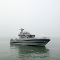 Bateau de défense à grande vitesse Grandsea de 18,5 m en aluminium robuste à jet d'eau