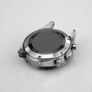 Boîtier rond étanche en verre minéral, pièce personnalisée en métal de luxe 42mm 316L boîtier de montre en acier inoxydable - Product Image 5