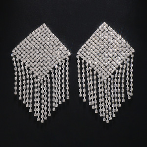Sexy carré gland strass autocollant <span class=keywords><strong>bijoux</strong></span> strass poitrine couverture mamelon Pasties sein Lingerie <span class=keywords><strong>intime</strong></span> accessoires - Product Image 3