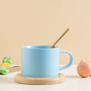 Taza de Café de Porcelana Personalizable en Colores Pastel, Apta para Lavavajillas y Microondas, Diseño Sublime, Opciones de Color con Logotipo, Disponible en Stock para Empresas - Product Image 3