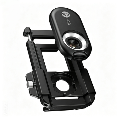 New Arrival 150X UV Glass Macro Lens with Quick Mount for iPhone and Smartphone Photography