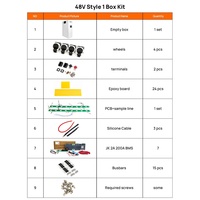 Estación de almacenamiento de energía Mimkhc en stock en Polonia (UE) 314Ah 304Ah 280Ah 16S, kit de caja de batería DIY, kits de caja de batería LiFePO4 IP55 DDP