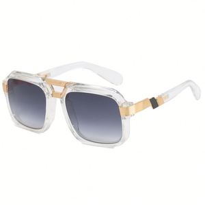 Gafas de Sol de Piloto Cuadradas con Logotipo Personalizado, Estilo Vintage 2025, Montura Grande, Protección UV400, para Hombre y Mujer - Product Image 2