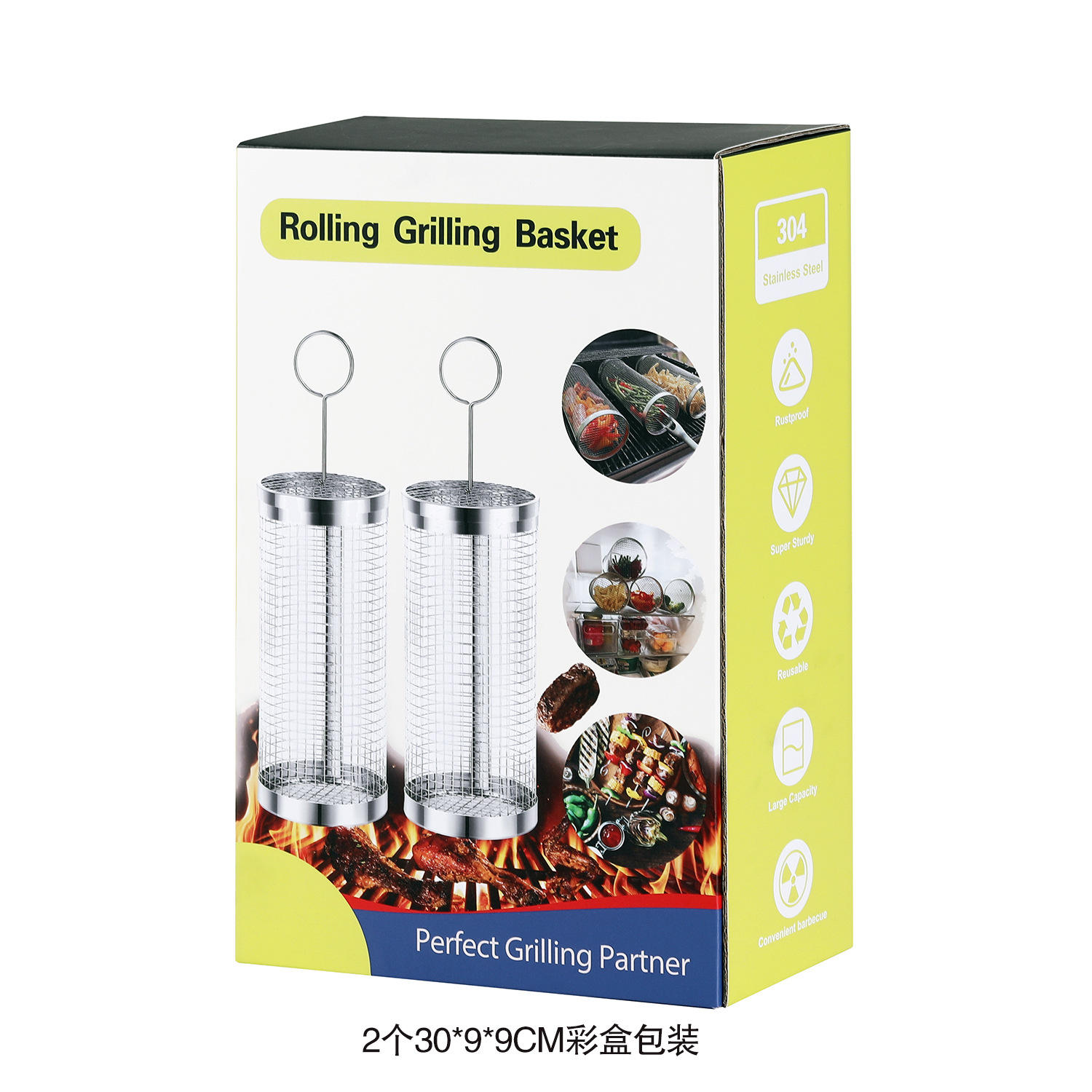 2ชิ้น/กล่องบรรจุขนาดใหญ่