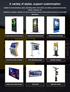 Schermo LCD per Esterni HBYLCD, Insegna Digitale <span class=keywords><strong>3D</strong></span> Retroilluminata, Display LED con Logo Personalizzato, Segnaletica Pubblicitaria - Product Image 6