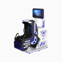 Simulador 9D de Movimiento Completo VR 360, Simulador de Vuelo, Equipo Metálico para Interiores/Exteriores, para Centros Comerciales, Parques Temáticos, Genera Ingresos
