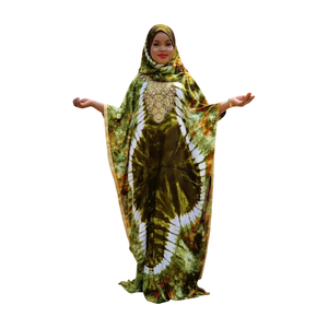 Women's Asymmetrical Neck Tie Dye Kimono Breathable Rayon Chiffon Floor-Length Washable <b>Beach</b> Cover-Up Lace Decoration Autumn - Product Image 5
