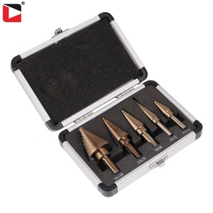 5pcs Hss <strong>Cobalt</strong> Step <strong>Drill</strong> <strong>Bit</strong> <strong>Set</strong> for Metal - Product Image 3