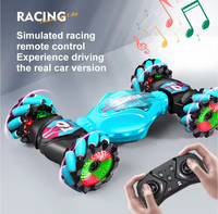 Nouvelle voiture télécommandée tout-terrain transformable et capteur de mouvements pour enfants, avec transmission intégrale, pour cascades et drifts