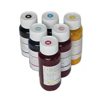 Yiwu завод 6 видов цветов чернил для струйной печати для покрытая кружка/футболка в полоску с коротким рукавом для мальчиков шляпа/стекло/камень/головоломка/чехол для телефона