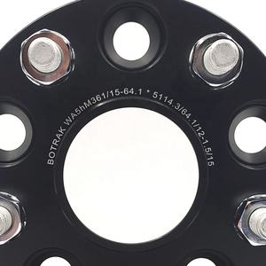 BOTRAK WA alliage forgé T6 6061 15mm 5x114.3 CB64.1 entretoise <span class=keywords><strong>de</strong></span> <span class=keywords><strong>roue</strong></span> pour <span class=keywords><strong>honda</strong></span> CRV <span class=keywords><strong>Civic</strong></span> Odyssey Prelude Acura RSX ILX CDX RDX - Product Image 2