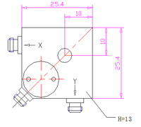 Potentiomètre triaxial d'accélération, piézotographie avec capteur d'accélération