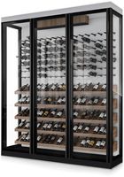 Étagères de rangement de présentoir de bar moderne au design led pour décor de salon moderne de luxe Armoire de bar à vin