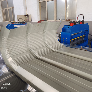 Thủy lực cong Roof Panel cuộn tạo thành máy tự động Uốn Tóc bồng kim loại tấm lợp Máy uốn cong cho thép màu với động cơ - Product Image 5