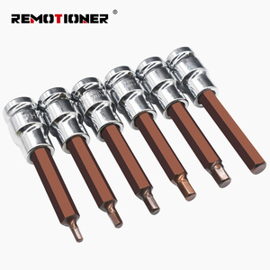4-19mm 1/2 mở rộng điện cờ lê tuốc nơ vít Ổ cắm Bit công cụ S2 lục giác ổ cắm Bộ - Product Image 1