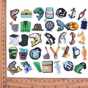 Pêche loisirs série chaussures breloques pêche Liker Sport de plein air sabot breloques pour sabot sandales fête faveur vacances cadeaux d'anniversaire - Product Image 3