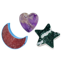 Kit de fabrication de lampe en cristal DIY en forme de cœur et de lune, pour stimuler vos sens, coffret cadeau