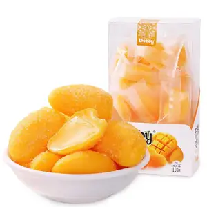 Лидер продаж, желе, фруктовый мармеладный конфетный сок, мягкий конфетный сок в форме манго, жевательная конфета