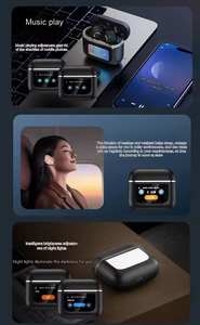 Traducteur IA OEM Écouteurs sans fil stéréo Pro Bluetooth Casque ANC <span class=keywords><strong>Pods</strong></span> Écouteurs stéréo avec écran LED - Product Image 5