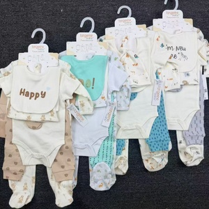 <span class=keywords><strong>Set</strong></span> Romper Bayi Baru Lahir Motif Lucu, <span class=keywords><strong>Set</strong></span> Kartun dan Lucu untuk Bayi, 7 Potong <span class=keywords><strong>Set</strong></span> Katun - Product Image 1