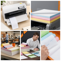 Papel Continuo NCR de 9.5x11 Pulgadas, Formularios Autocopiantes para Oficina - Elección de Papel