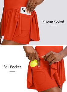 OEM 2 in 1 pantaloncini da corsa da Yoga da donna Sport da ginnastica per bambini pantaloncini da motociclista da Tennis pantaloncini da ginnastica da donna - Product Image 3