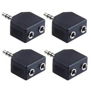 <span class=keywords><strong>Mini</strong></span> estéreo 3,5mm Audio <span class=keywords><strong>Jack</strong></span> macho a Dual 3,5mm hembra <span class=keywords><strong>doble</strong></span> auricular auriculares Y divisor <span class=keywords><strong>adaptador</strong></span> enchufe para teléfono MP3 - Product Image 1